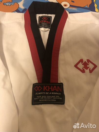 Форма для тхэквондо 120 - 122