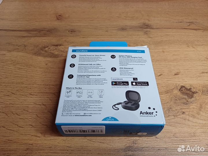 Наушники Anker P20i Soundcore беспроводные