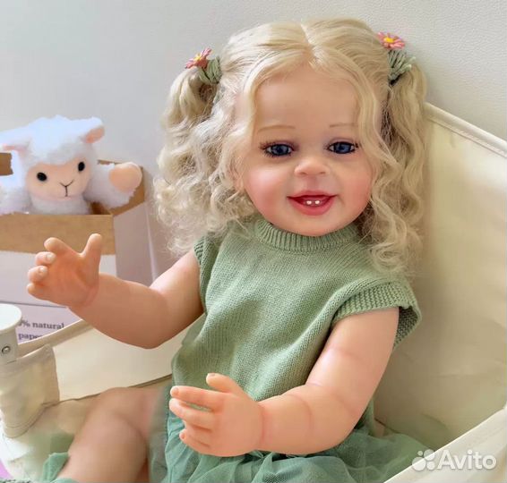 Кукла Реборн силиконовая 60 см