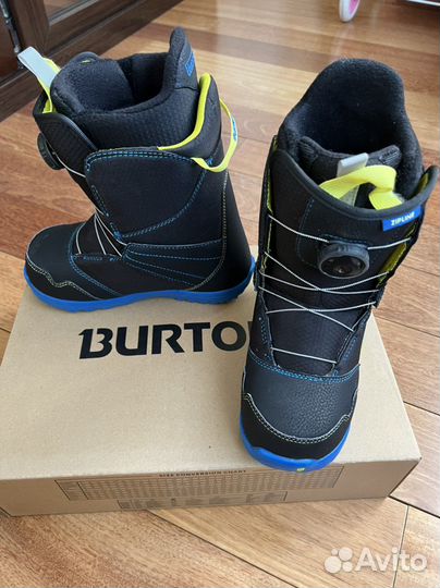 Ботинки для сноуборда детские burton