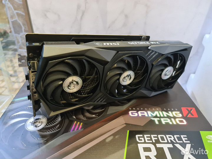 Видеокарта MSI GamingX trio RTX3080ti
