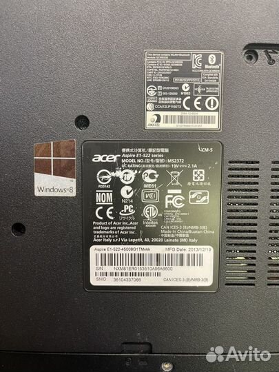 Acer aspire e1 522