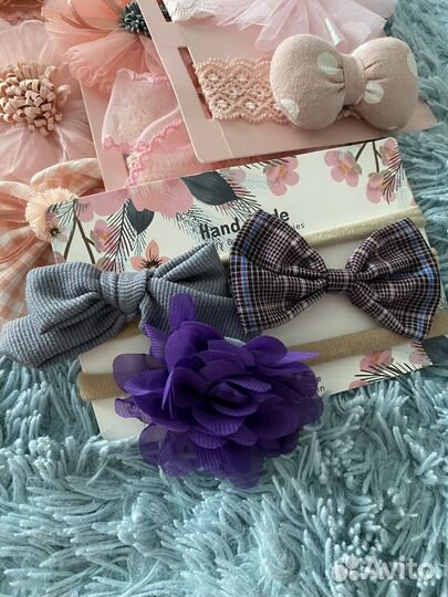 Повязки на голову для девочек (много разных)