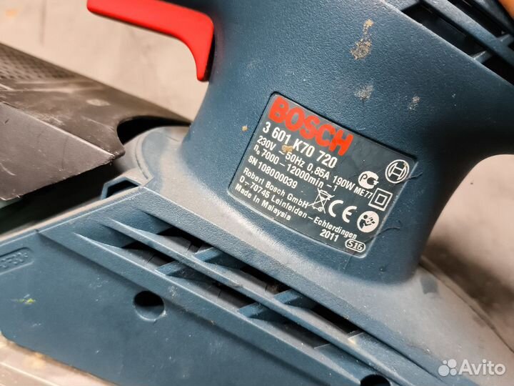 Шлифмашинка bosch gss23