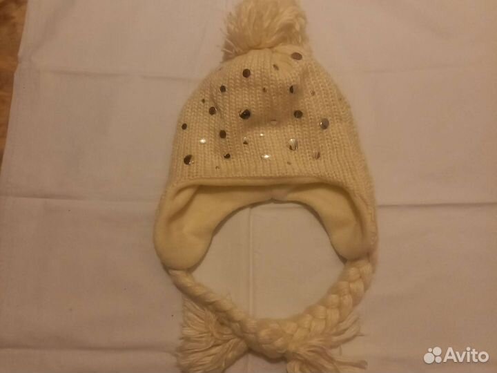 Шапка для девочки новая р.53-55