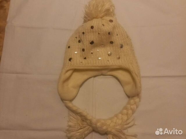 Шапка для девочки новая р.53-55