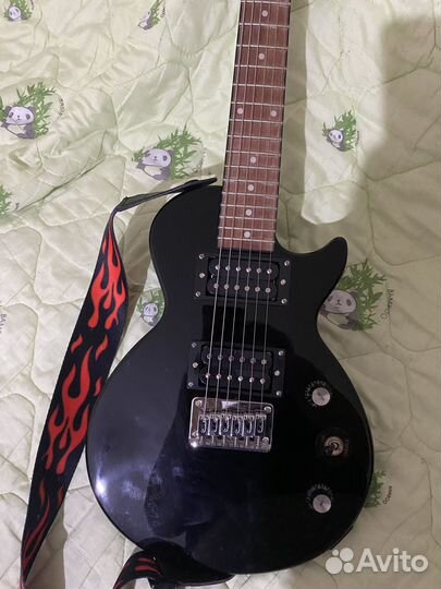 Электрогитара Epiphone LES paul express ebony