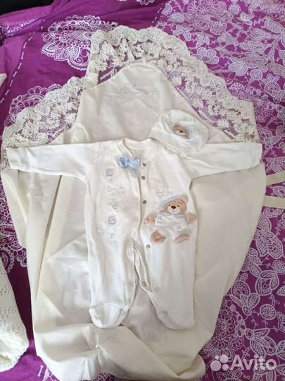 Конверт на выписку весна осень