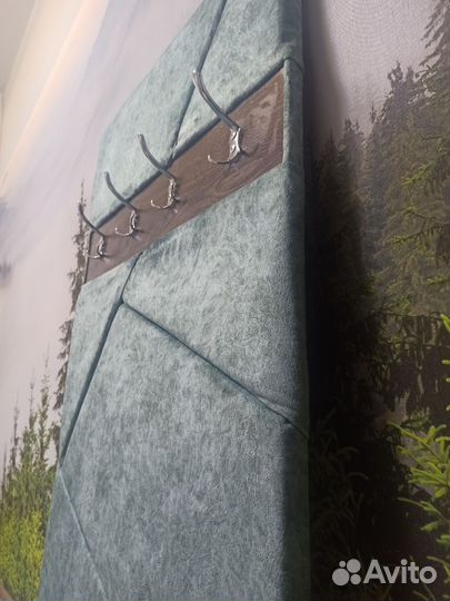 Мягкая панель в прихожую / вешалка / идея подарка