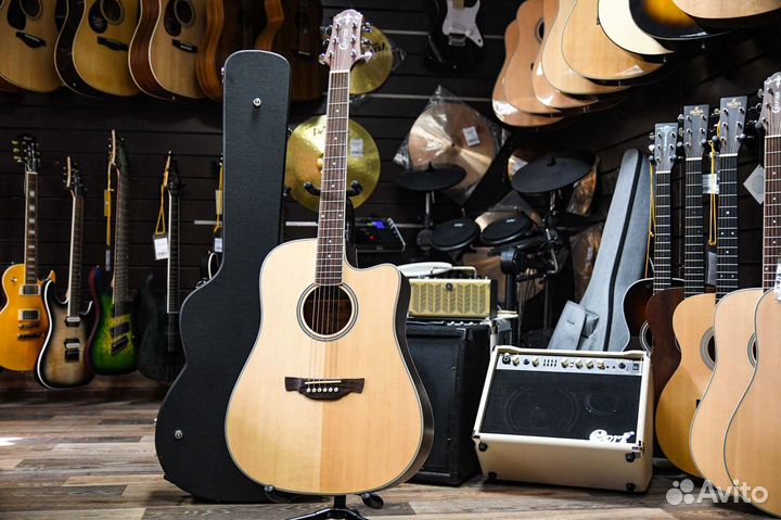 Электроакустическая гитара Crafter (Комплект)