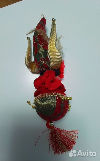 Новогодняя игрушка - маска