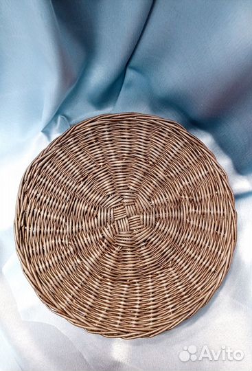 Плетёные салфетки / подставки под горячее