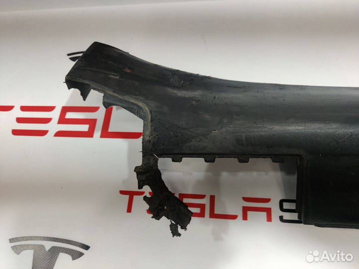 Накладка порога рокерной панели Tesla Model X 2019