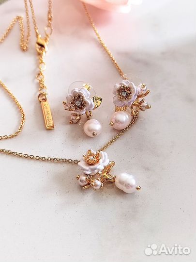 Серьги и кулон Les Nereides