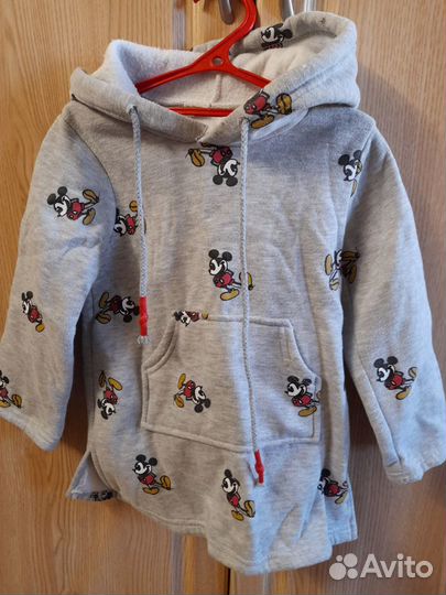 Толстовка для девочки на 2-3 года