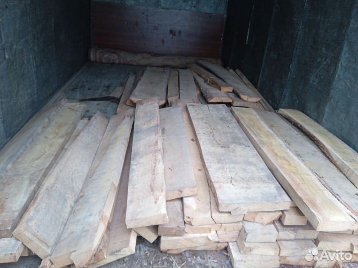 Доска дуб обрезная