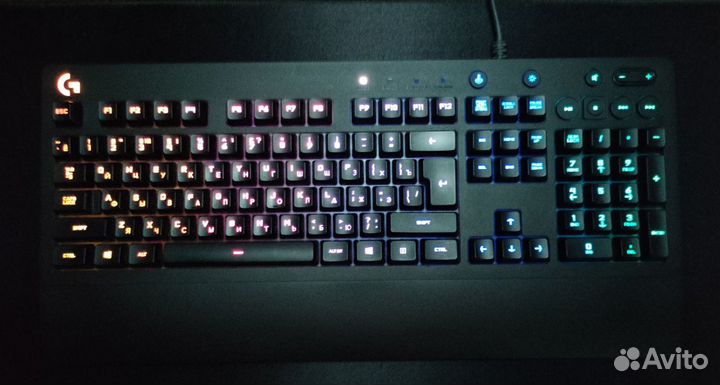 Игровая клавиатура Logitech G213 проводная