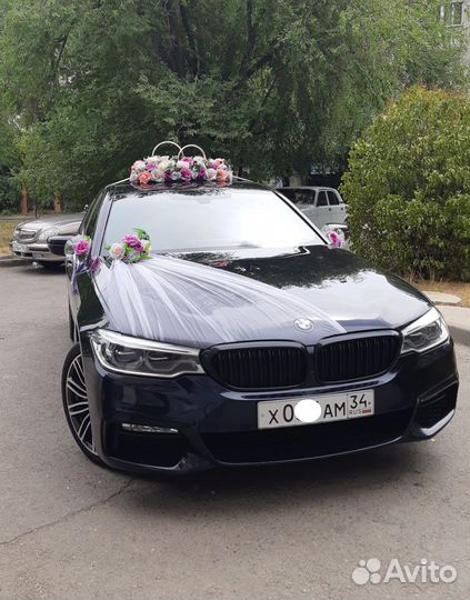 Свадебные украшения на авто