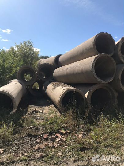 Бу трубы железобетонные 1000