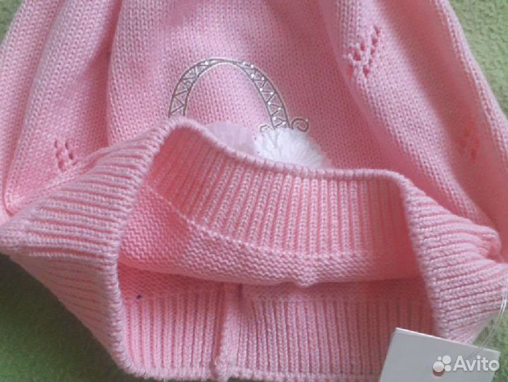 Шапка д/девочки новые Польша