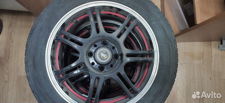 Комплект летних колес 15 диаметр