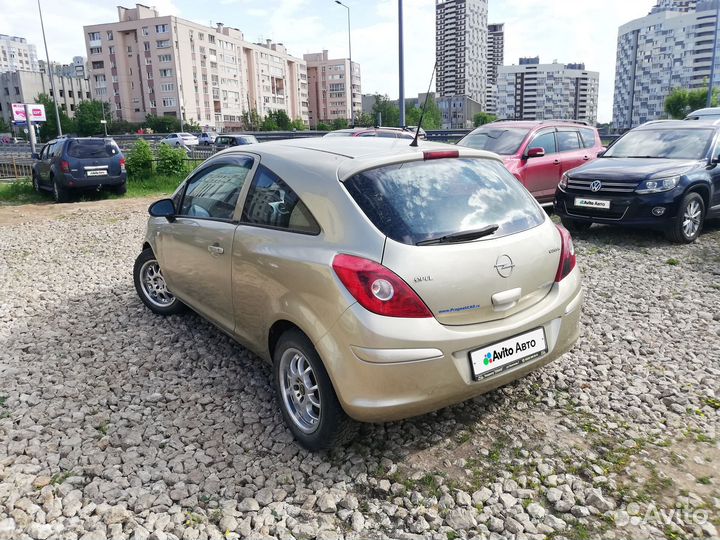 Opel Corsa 1.4 AT, 2007, 142 000 км