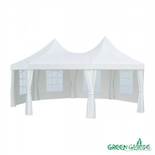 Шатер-беседка Green Glade 1052 2,5х2,5х2,5х2,5х3