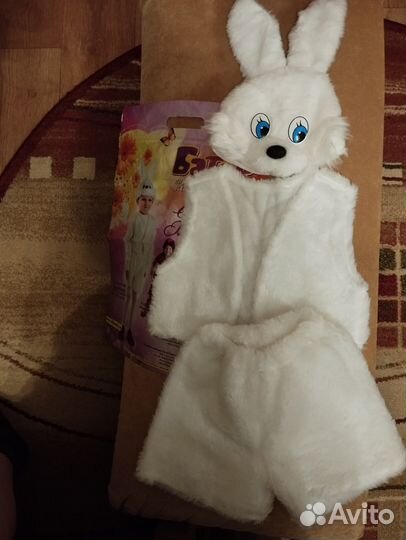 Карнавальные костюмы: заяц, медведь, волк, мышь