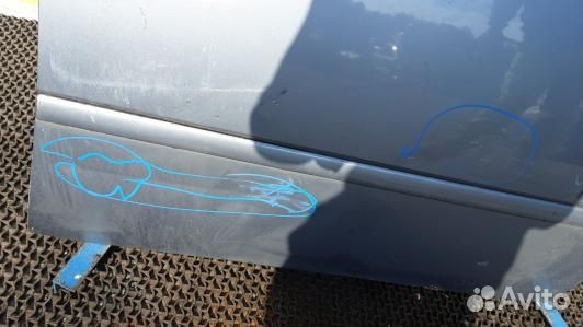 Дверь передняя правая opel meriva A (OML23E201)