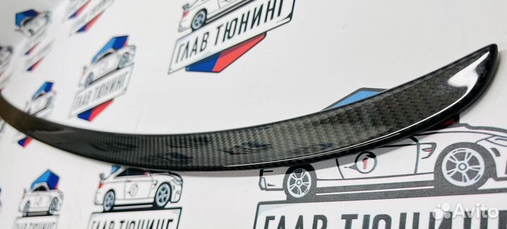Спойлер BMW 5 G30 M5 карбон натуральный F90