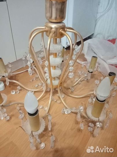 Хрустальная люстра СССР
