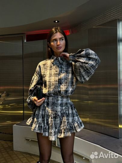 Костюм двойка женский с юбкой