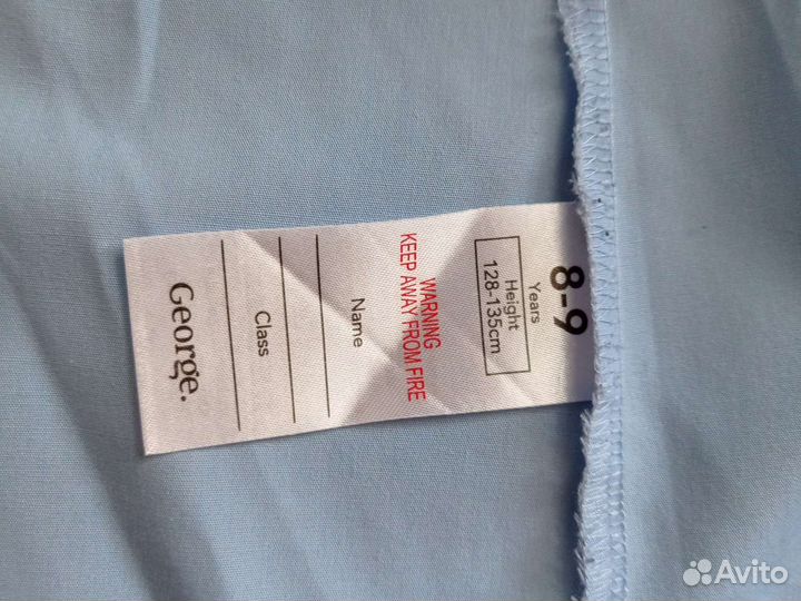 Рубашка George Asda 8-9лет (128-135см)