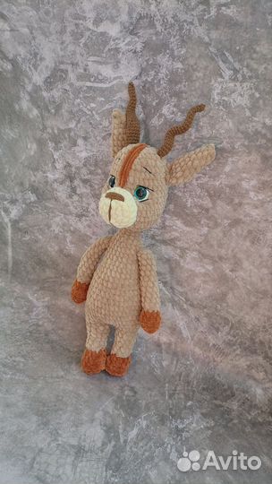 Игрушка мишка вязаный