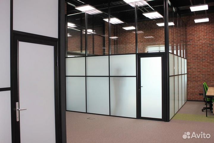 Алюминиевые перегородки. Стеклянные перегородки