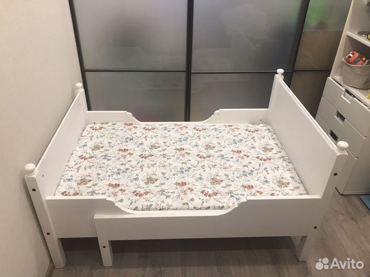 Лексвик кровать детская раздвижная Икеа