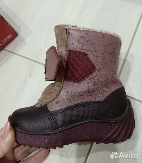 Ботинки зимние для девочки 23
