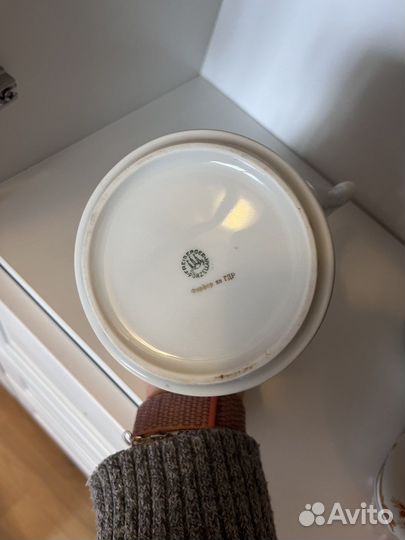 Сервиз гдр черная роза