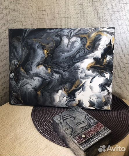 Интерьерная картина, холст 40х30