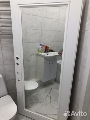 Панель с зеркалом на входную дверь внутрянняя