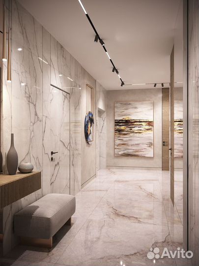 Скрытые межкомнатные двери под покраску