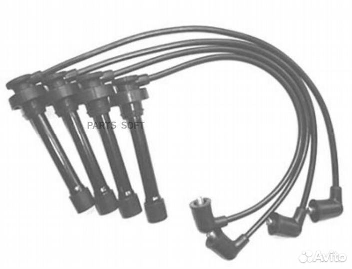 ALD A03021 Комплект проводов зажигания (черный сил