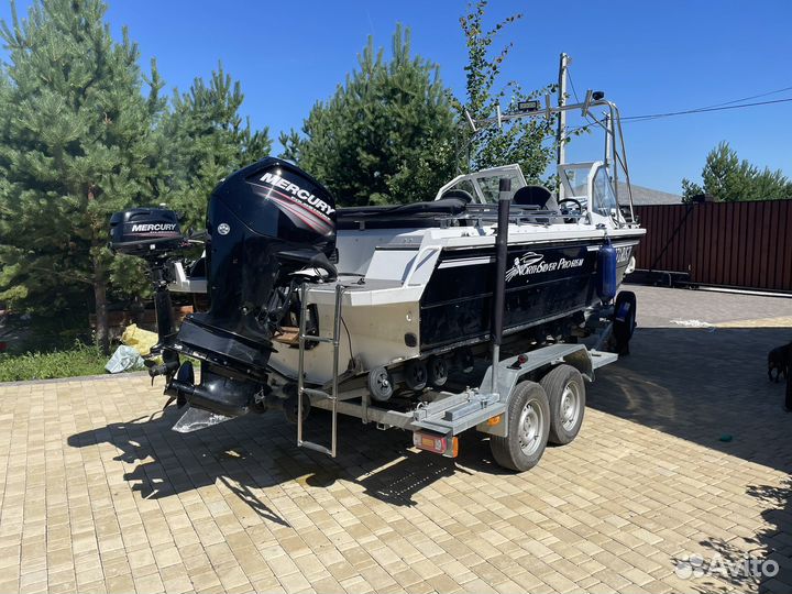 Kатeр NorthSilver рrо 605М с меркури 115