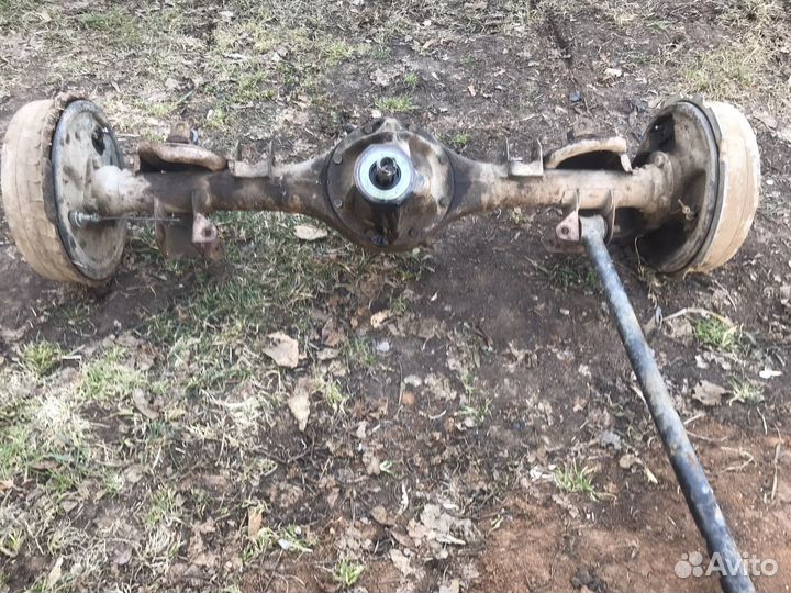 Укороченнй мост для квадроцикла или трактора