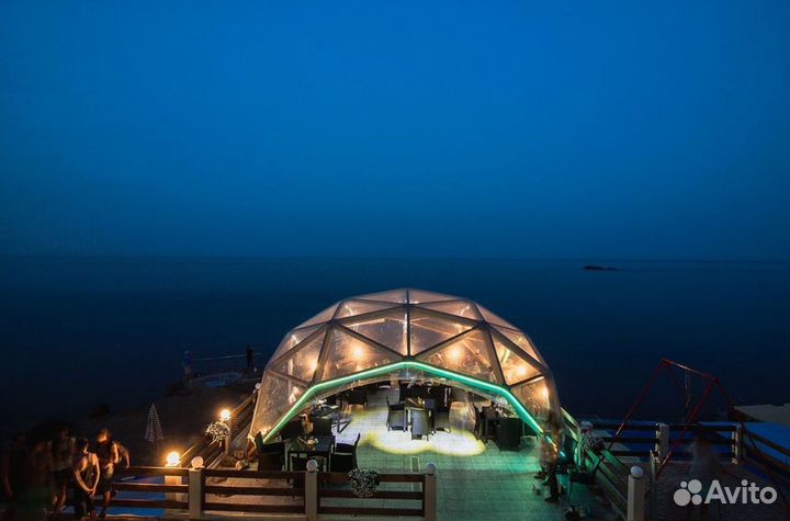 Купольный шатер-беседка