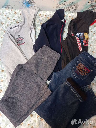 Одежда пакетом на мальчика 140-146