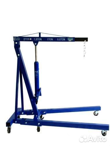 Кран гидравлический гаражный гусь