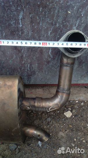 Глушитель прямоточный