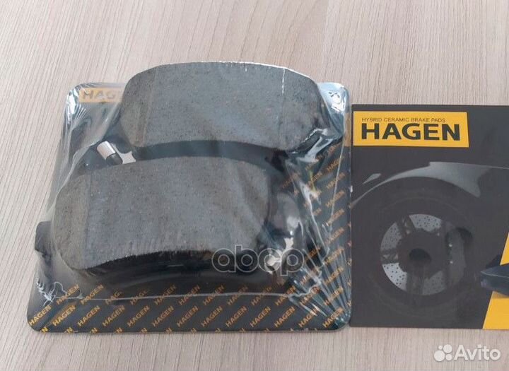 Колодки торм.зад. Premium brake pads hagen opel