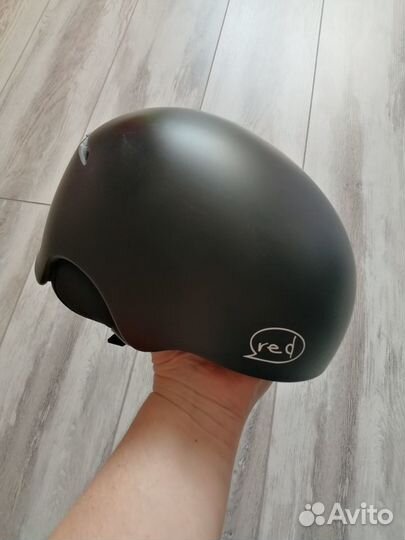 Шлем горнолыжный детский Red